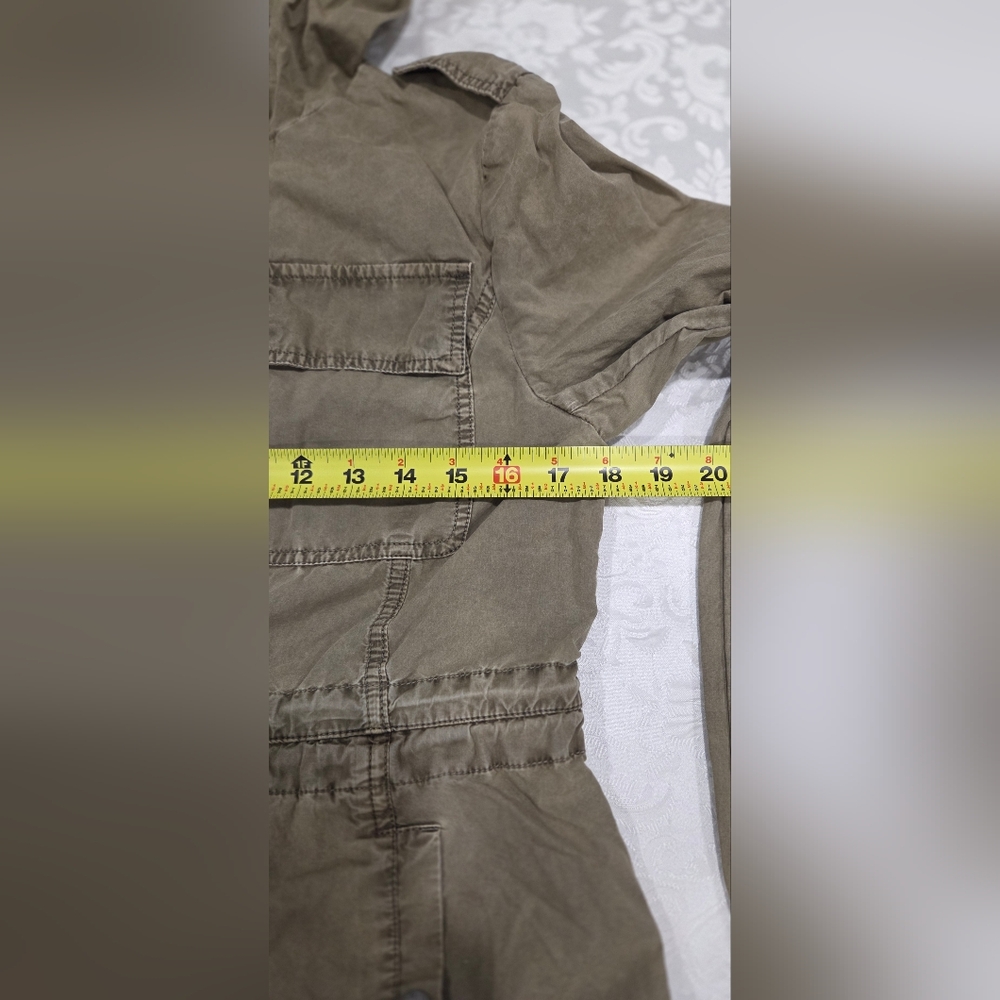 Levi's Woman Tan Hooded Jacket, Size Small - Picture 5 of 8